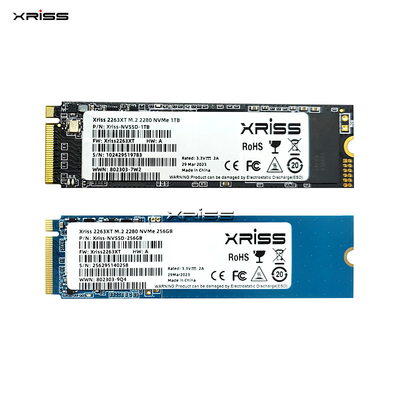 주문 XRISS M.2 Pcie NVME SSD 내부 하드 디스크 128GB 256GB 512GB 1TB 2TB 하드 드라이브 온라인 제조