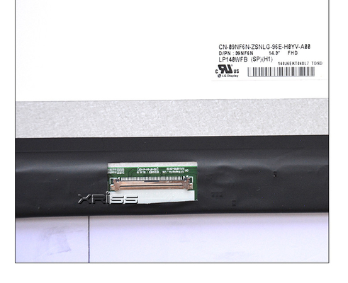 Original 14.0" 슬림 40핀 노트북 LCD 터치 스크린 LP140WFB-SPH1 B140HAK03.1 FHD 1920x1080 디스플레이 패널