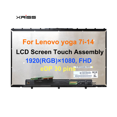 레노보 요가 7-14ACN6 7-14ITL5 LCD 노트북 디스플레이 터치 스크린 조립 5D10S39740 5D10S3